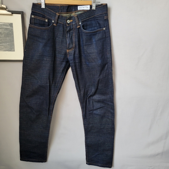 Gustin Other - Gustin Slim #541 Rainbow Selvedge Indigo Denim Jeans‎ 31